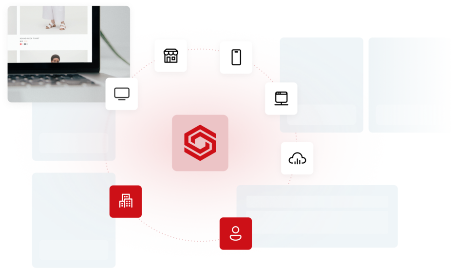 Illustration of possible Solutions that CoreShop offers